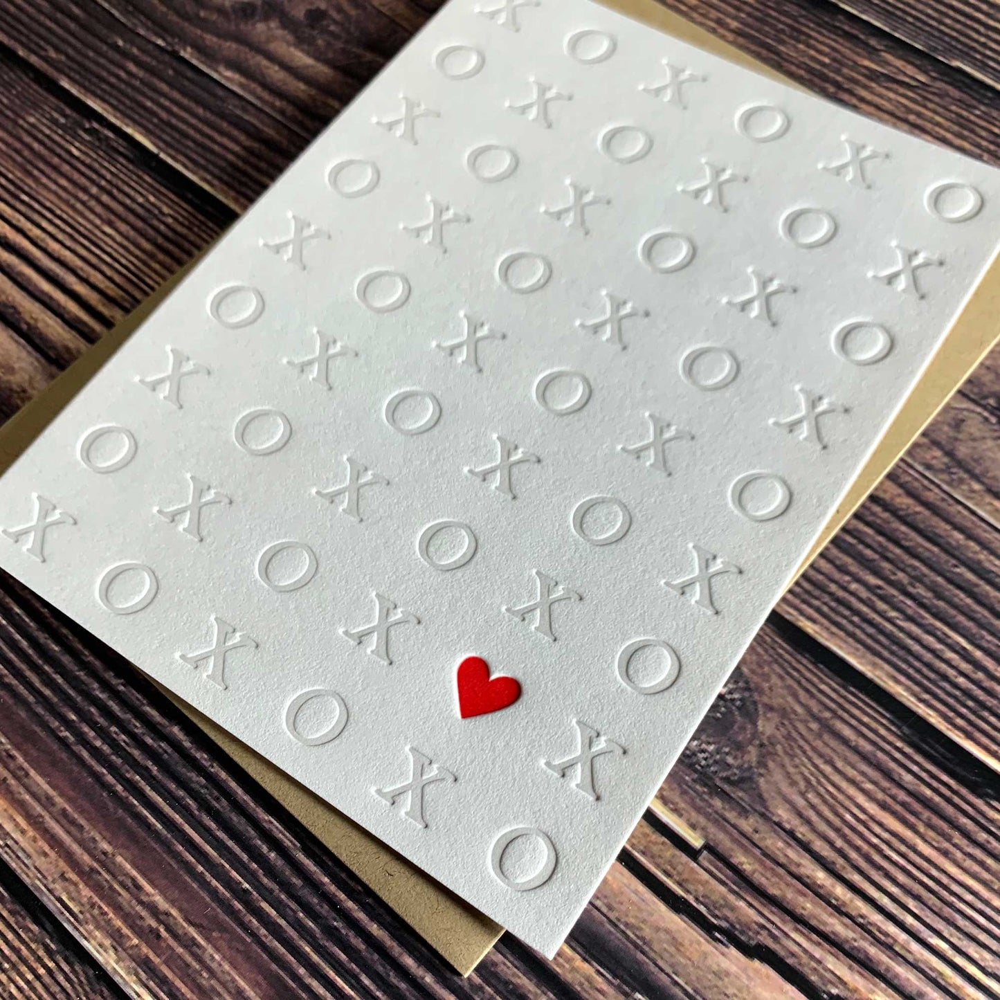 XOXO Card. Valentine's Day Card. Galentine's Day Card.